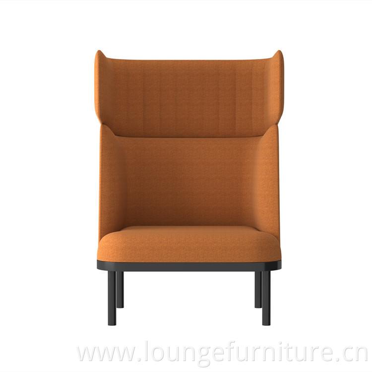 High Quality Nordic Design Lounge Sofa High Back Long Chair Sleep Rest Lounge Chair